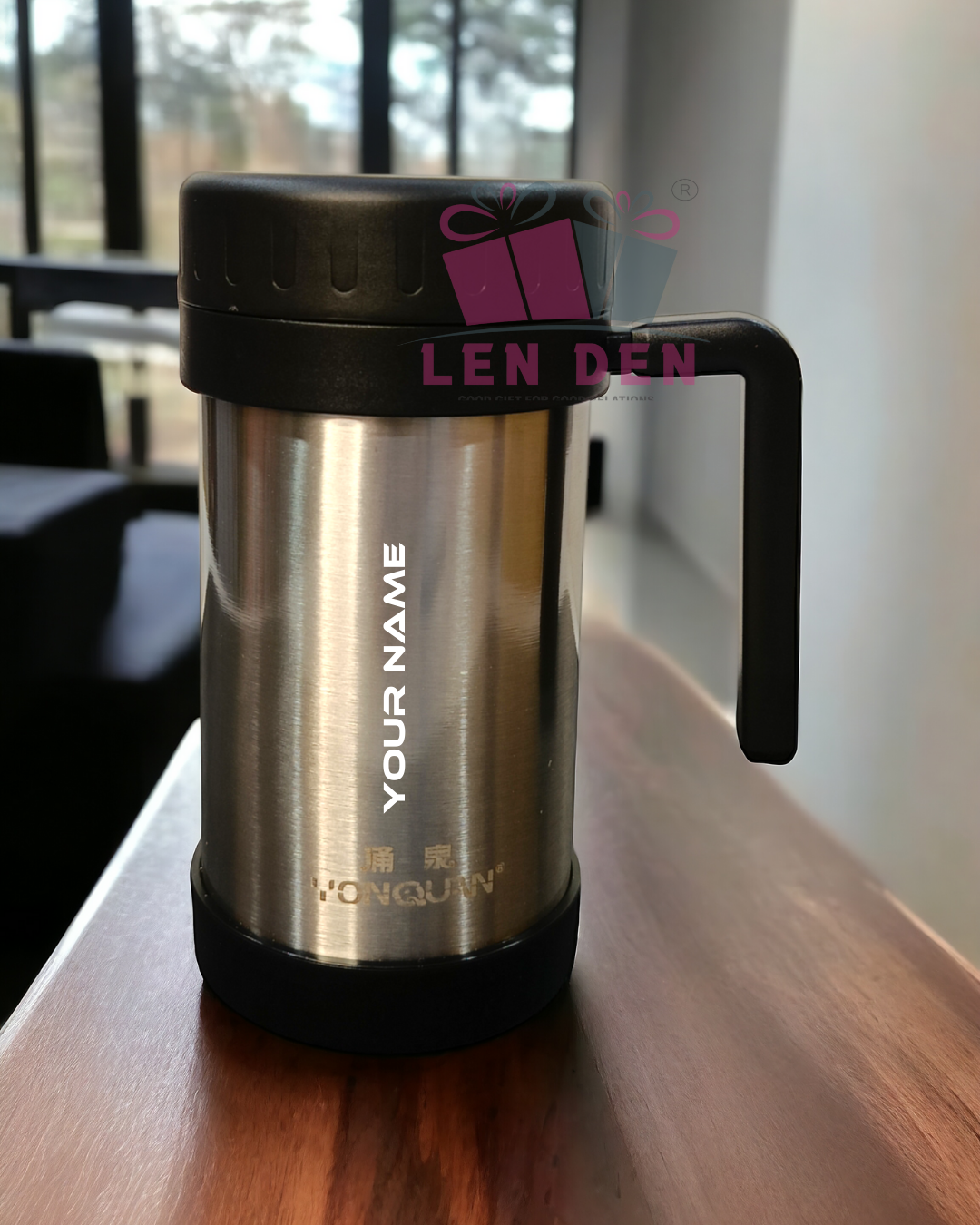 LENDEN Premium Stainless Steel Insulated Coffee Mug β 600ML | Perfect for Home, Office, Gym & Travel βπ