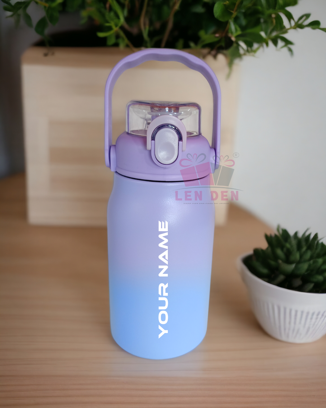 Sports Dual Tone Tumbler Steel Body For Home/Office/Gym/Travel (1000 ml)