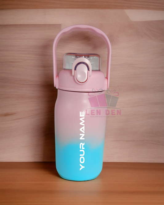 Sports Dual Tone Tumbler Steel Body For Home/Office/Gym/Travel  (1000  ml)