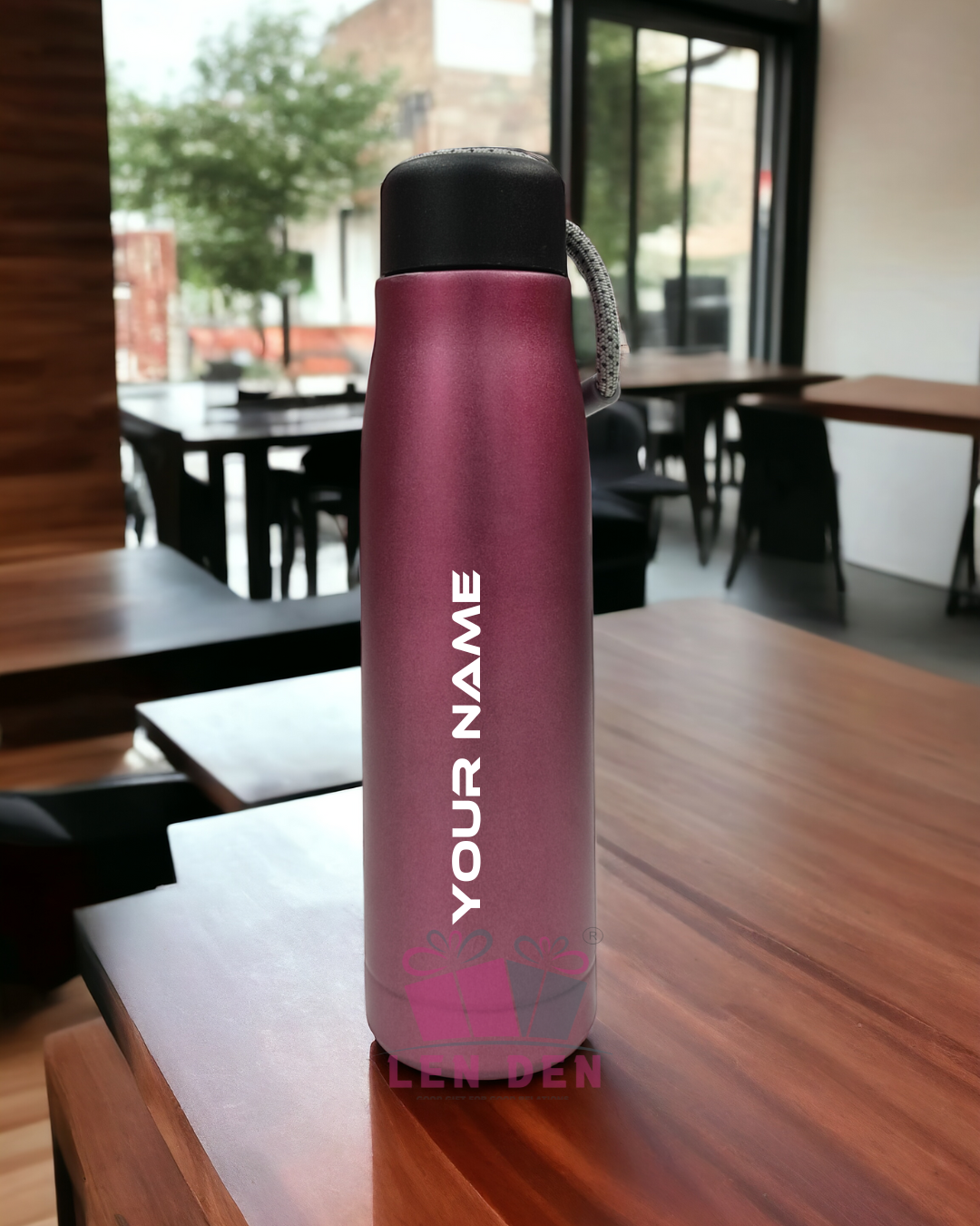 Classic Water Bottle Steel Body For Home/Office/Gym/Travel (550 ml)