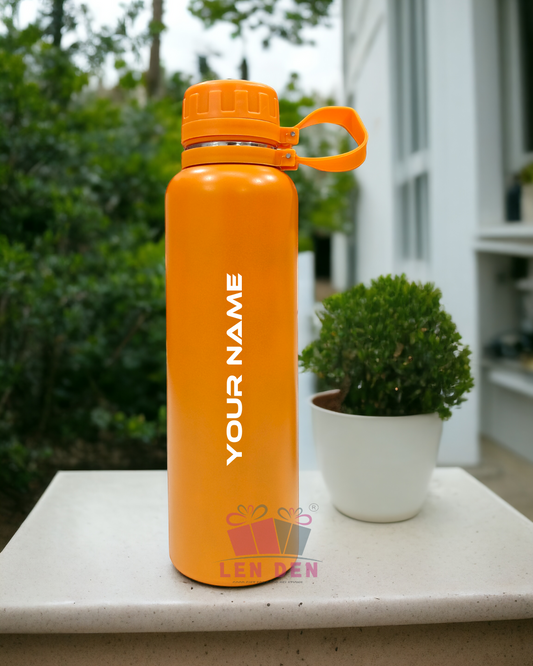 Classic Water Bottle  Steel Body For Home/Office/Gym/Travel  (1200  ml)