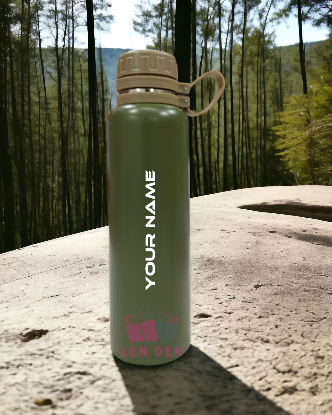 Classic Water Bottle Steel Body For Home/Office/Gym/Travel (1200 ml)