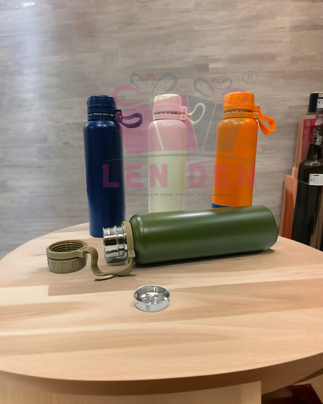 Classic Water Bottle Steel Body For Home/Office/Gym/Travel (1200 ml)