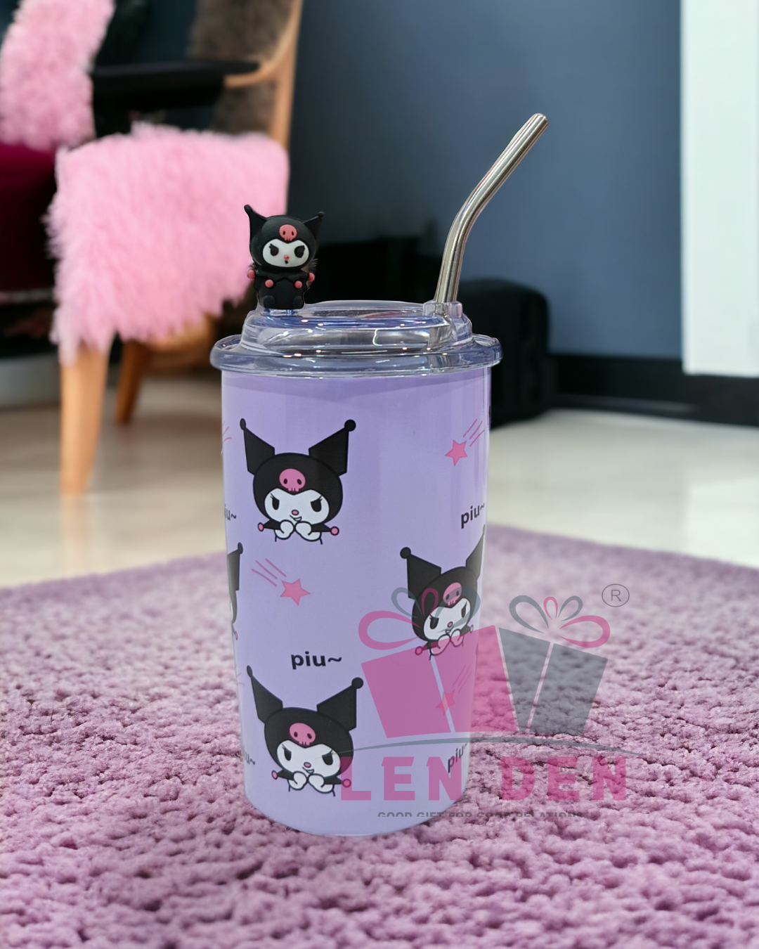 LENDEN Premium Stainless Steel Sipper β 480ML | Perfect for Home, Office, Gym & Travel βπ