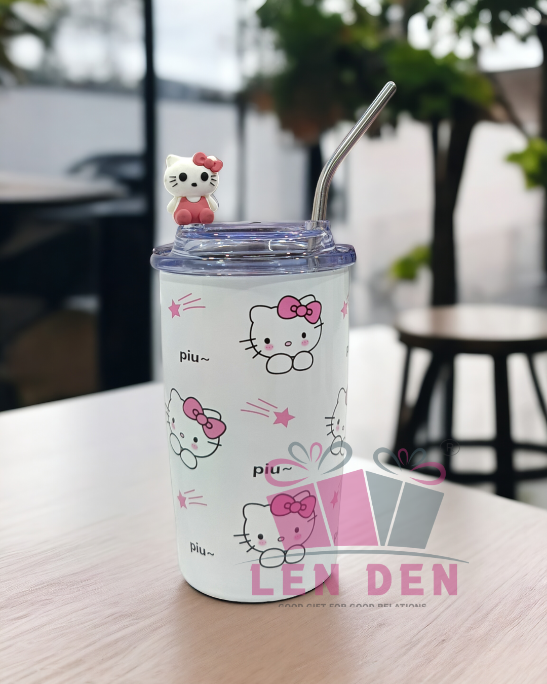 LENDEN Premium Stainless Steel Sipper β 480ML | Perfect for Home, Office, Gym & Travel βπ