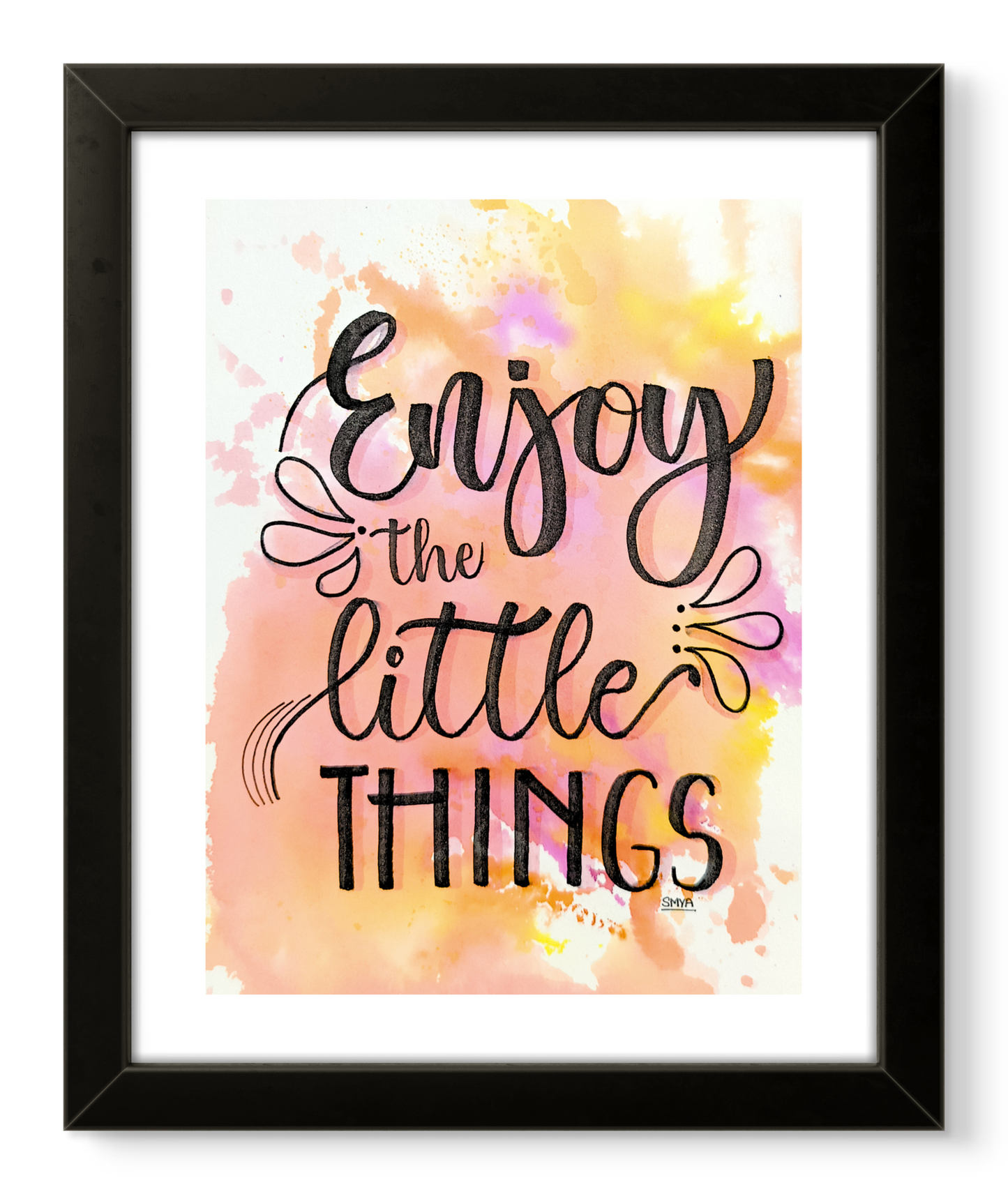 Pack of 3 Quotes Calligraphy Frame