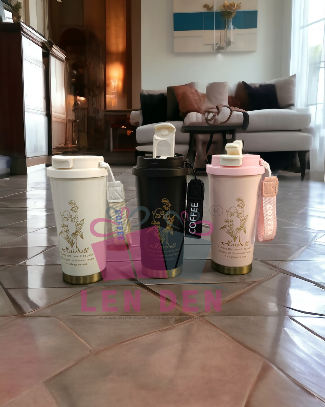 LENDEN Premium Stainless Steel Coffee Cup β 500ML | Perfect for Home, Office, Gym & Travel βπ