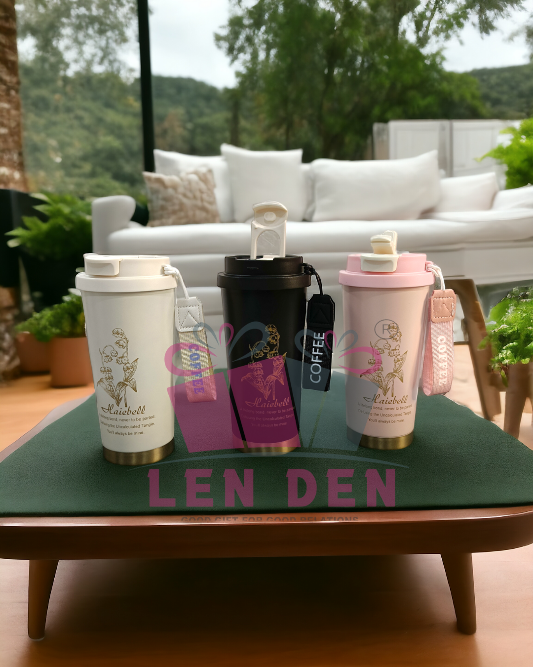 LENDEN Premium Stainless Steel Coffee Cup β 500ML | Perfect for Home, Office, Gym & Travel βπ