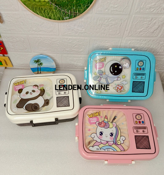 Perfect Portion Bento Lunch Box (Stainless Steel) 820 ml