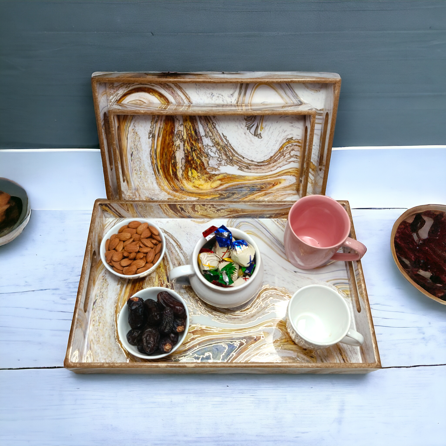 Premium Serving Tray Set Of 3 LD-50