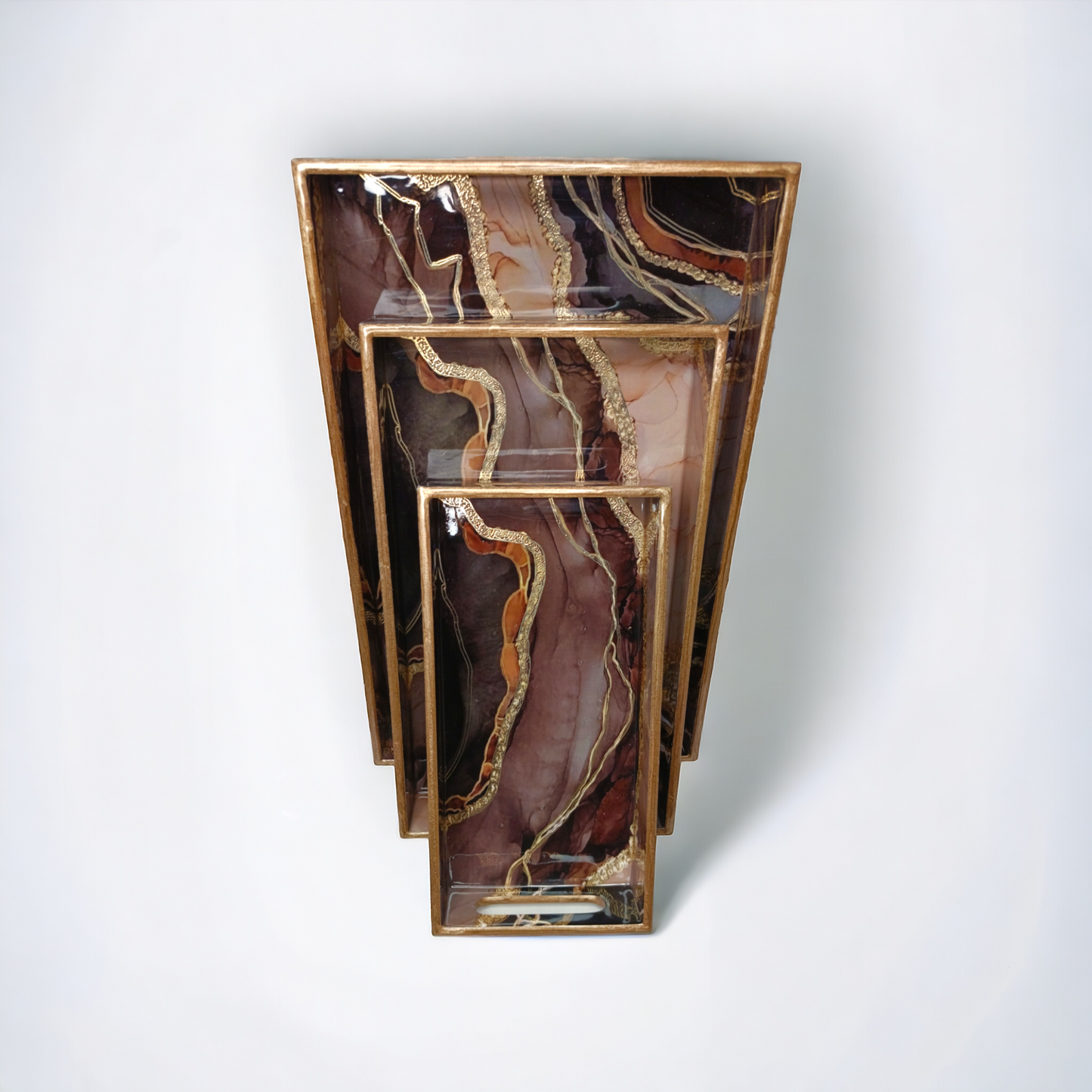 Premium Serving Tray Set Of 3 LD-58