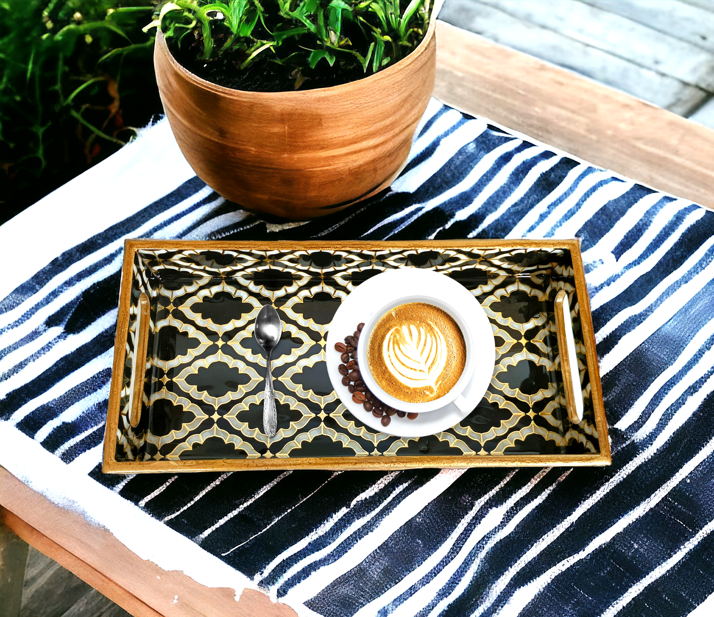 Premium Serving Tray Set Of 3 LD-62