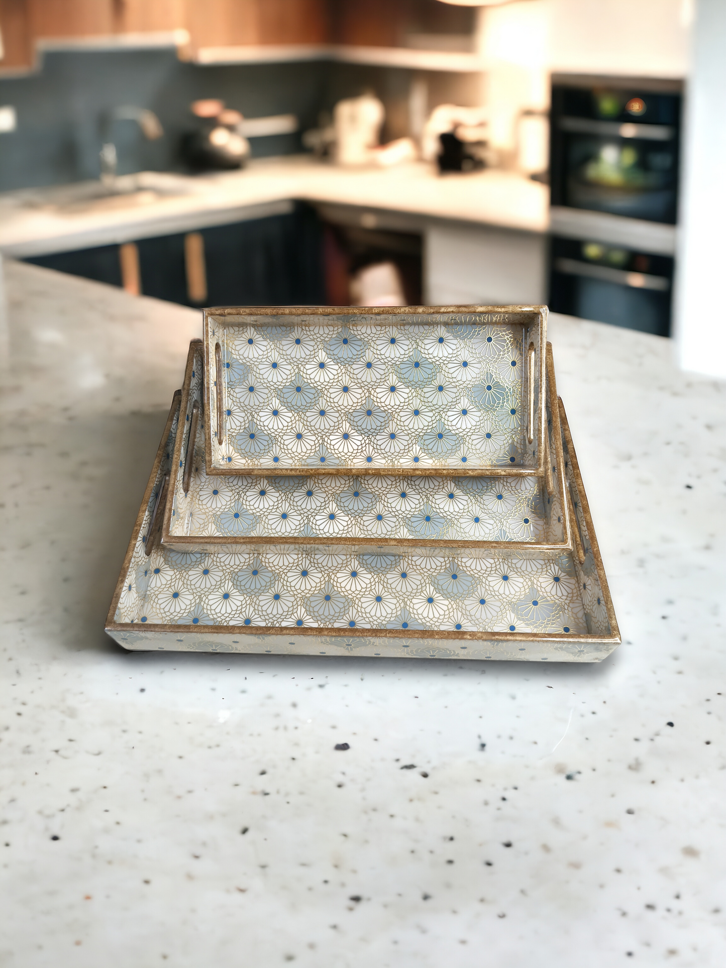 Premium Serving Tray Set Of 3 LD-72