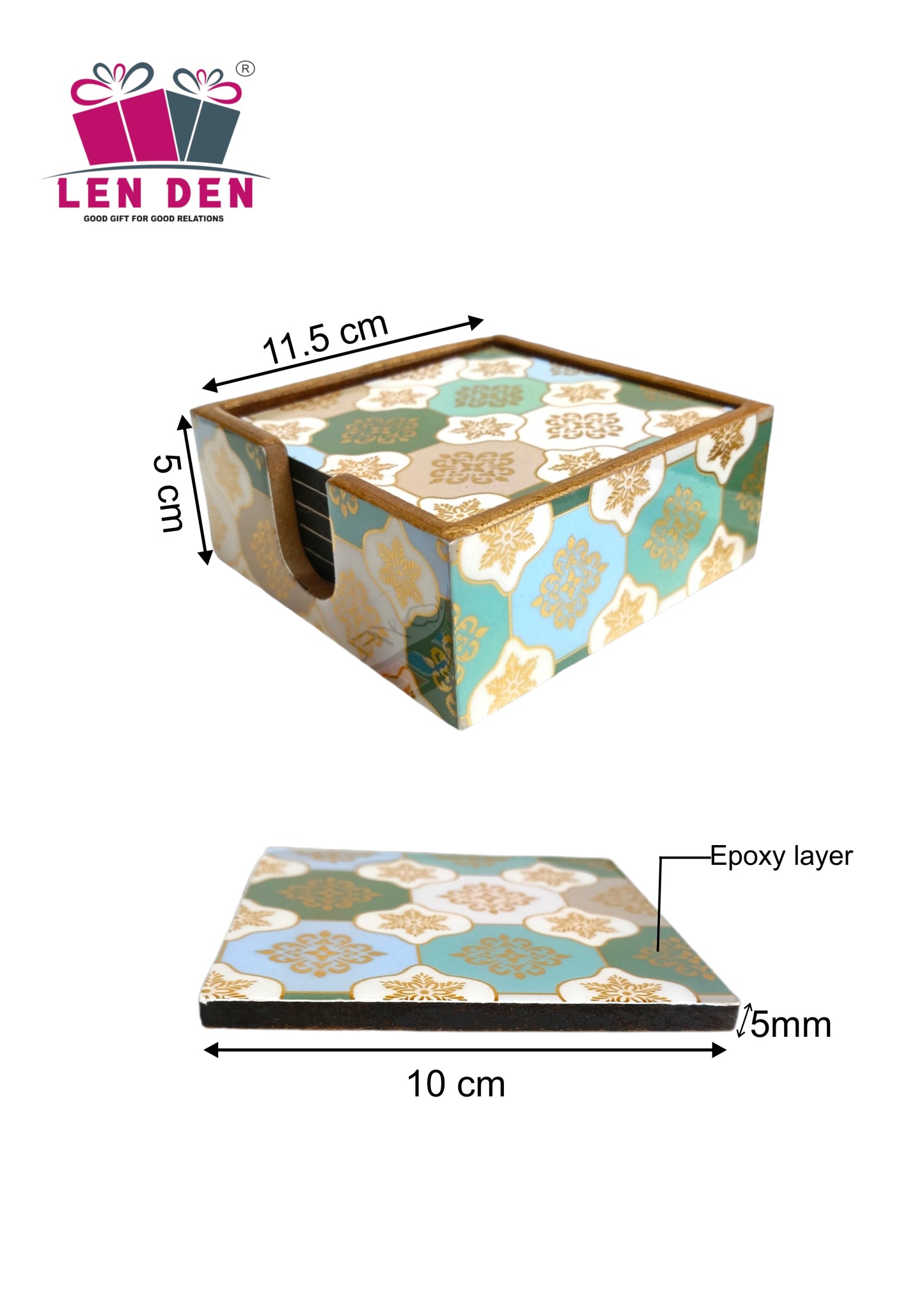 Premium Tea Coasters Ld-70