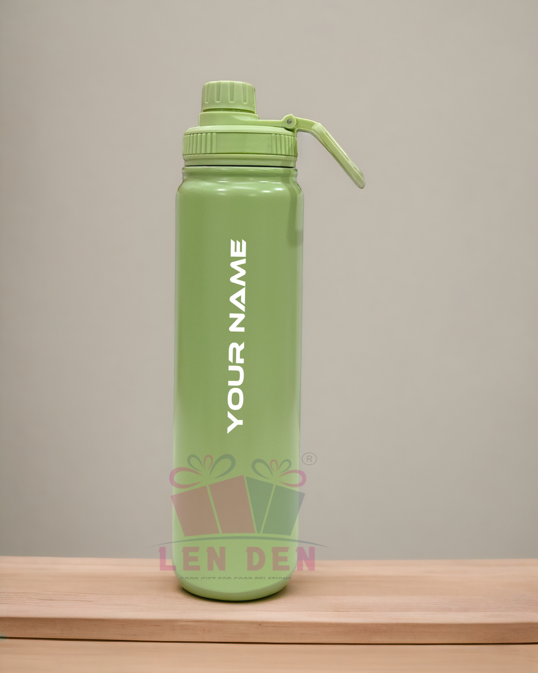 Sports Water Bottle Steel Body For Home/Office/Gym/Travel  (890  ml)