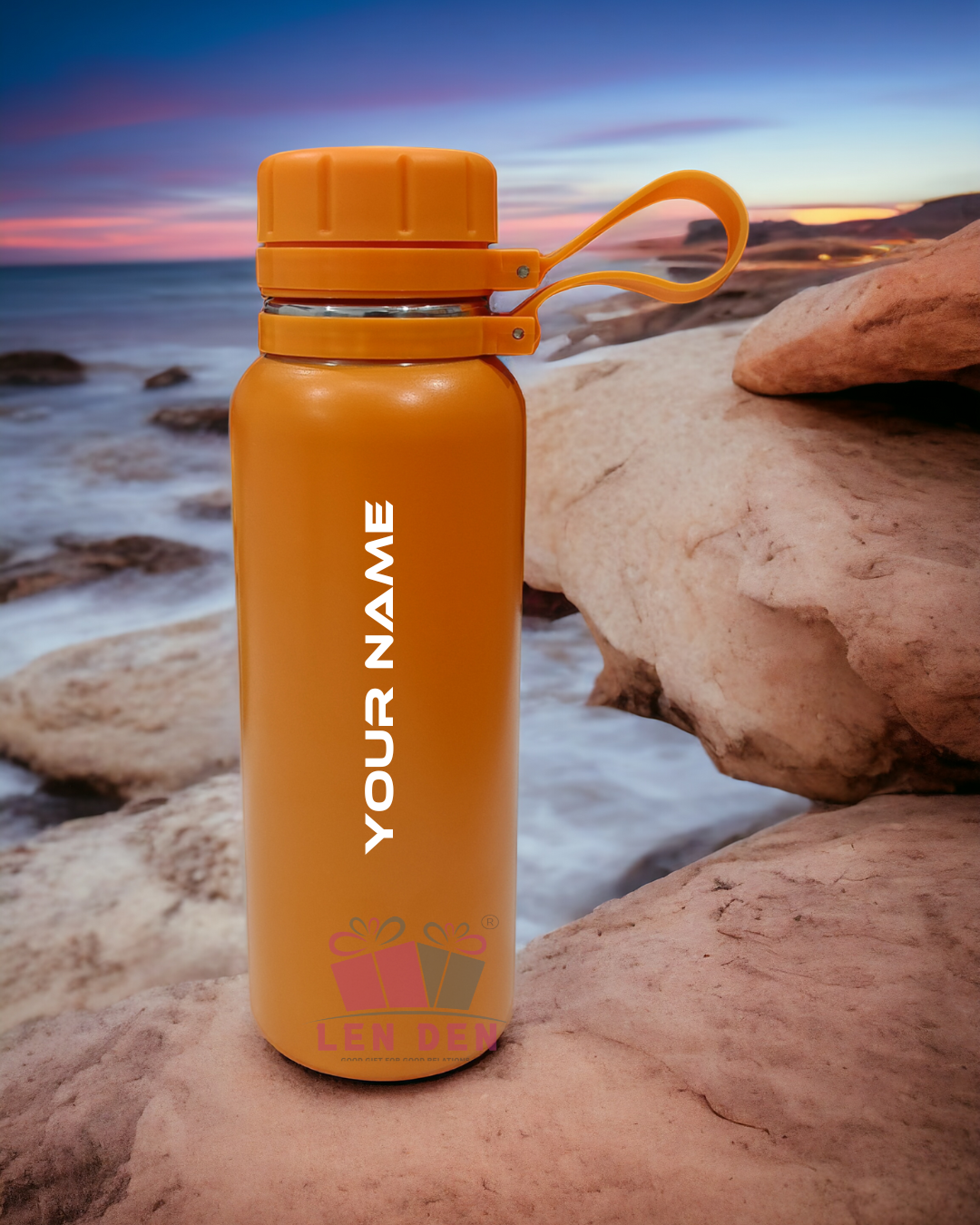 Classic Water Bottle  Steel Body For Home/Office/Gym/Travel  (650  ml)