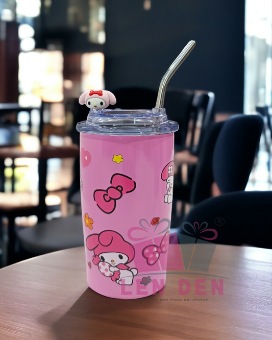 LENDEN Premium Stainless Steel Sipper – 480ML | Perfect for Home, Office, Gym & Travel ☕🚗