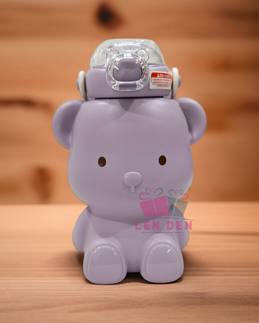 ML Bear Shape Water Bottle For Kids 450 ml