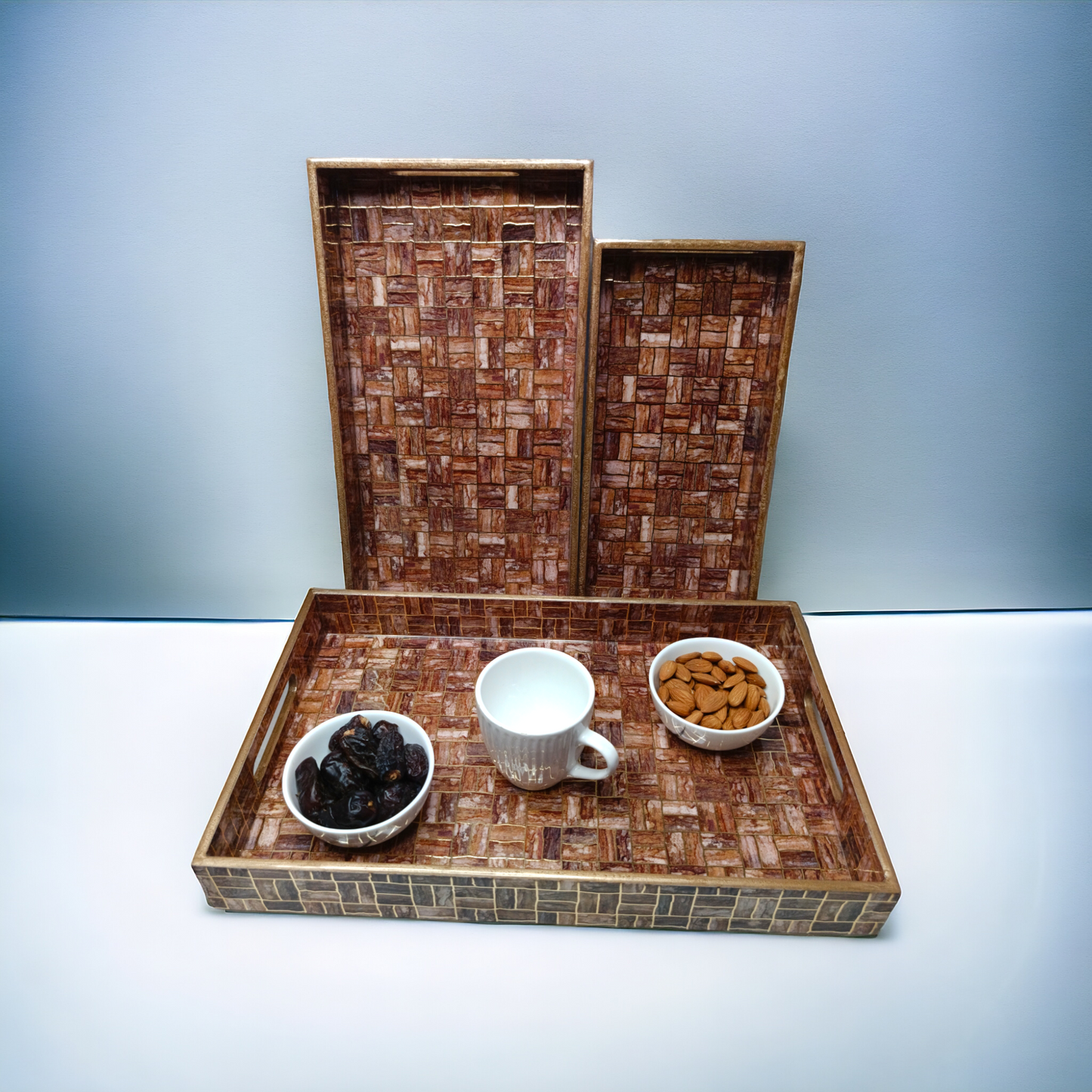 Premium Serving Tray Set Of 3 LD-55