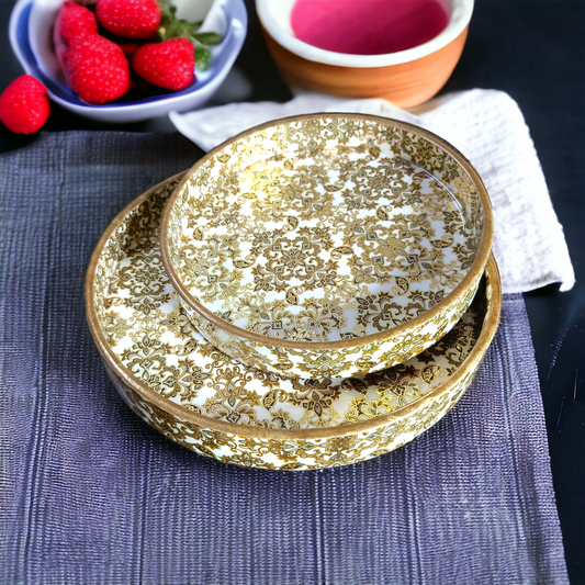 Round Wooden Serving Trays. LD-101.