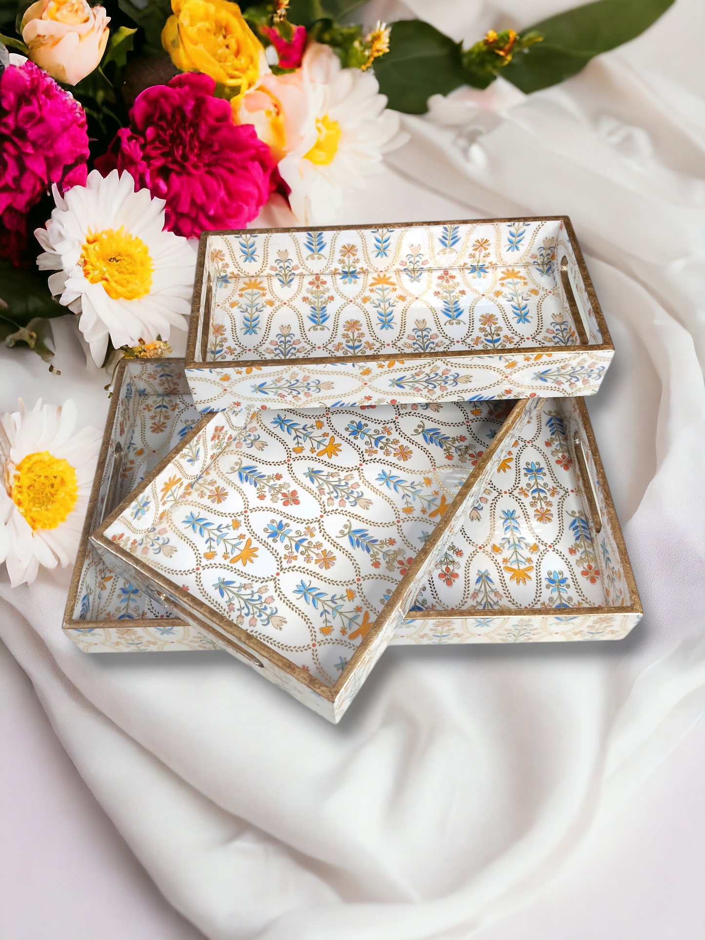 Premium Serving Tray Set Of 3 LD-73