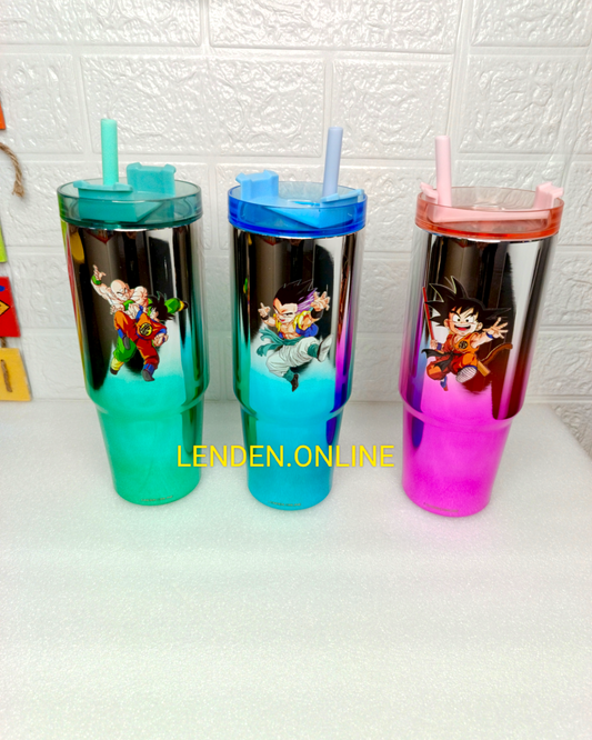 LENDEN Premium Stainless Steel Sipper With Straw β 890ML | Perfect For Home, Office, Gym & Travel βπ (Copy)